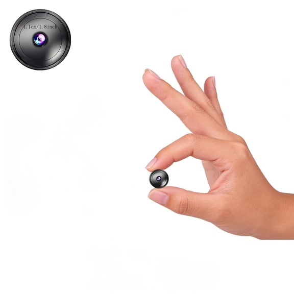 WiFi Wireless Mini Video Camera with Direct Phone Connection, HD Portable Camcorder for Instant File Sharing, Travel Vlogging and Home Recording