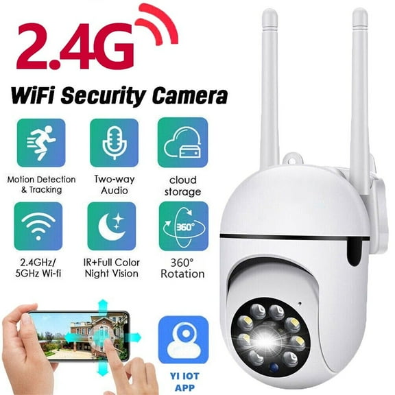 WiFi Wireless Security Camera System Outdoor Home Night Vision Camera 1080P HD -