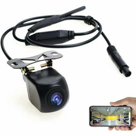 WiFi dash cam dash cam rear view 12V Mini tachograph body kit for iPhone and Android -
