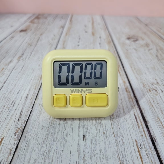 WiNYS Electronic timers Multifunction Kitchen & Home Timer with Countdown, Alarm, and Large LCD Display