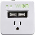 thumbnail image 1 of WiOn 50055 Smart Outlet, No Hub Required, 1 of 6