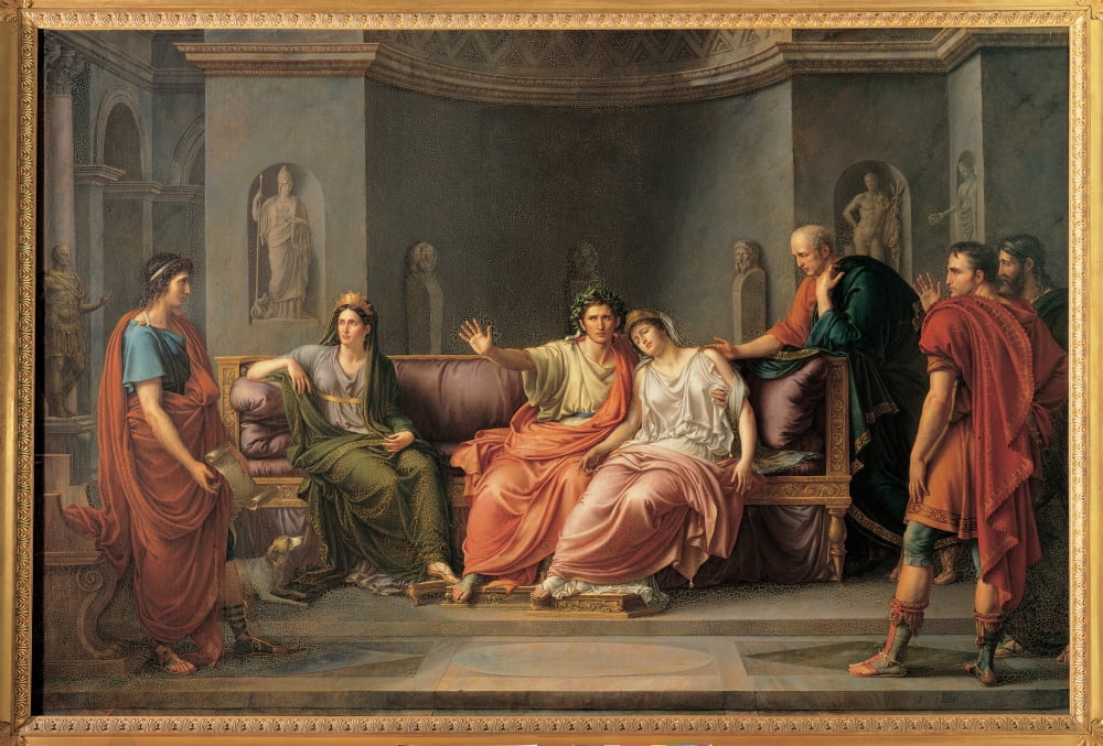 Wicar Jean-Baptiste Canvas Art - (36 x 24)