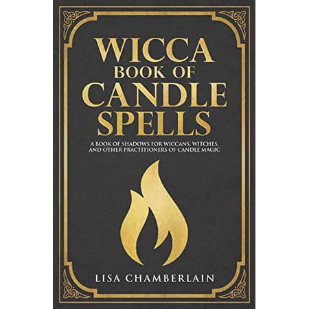 Pre-Owned Wicca Book of Candle Spells: A Beginner’s Book of Shadows for Wiccans Witches and Other Practitioners of Candle Magic (Wicca Spell Books Series) Paperback