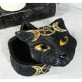 thumbnail image 1 of Wicca Magic Black Cat With Triple Moon Goddess Symbol Decorative Jewelry Box, 1 of 11