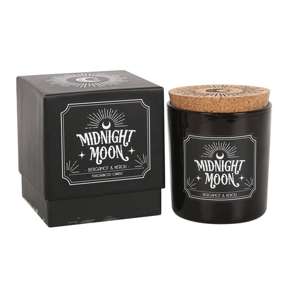 Wicca Mystic Midnight Ritual Snake Venom Dark Opium Pillar Candle Home Fragrance