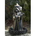 thumbnail image 1 of Wicca Triple Moon Goddess Maiden Mother And Crone Pagan Backflow Incense Burner, 1 of 9