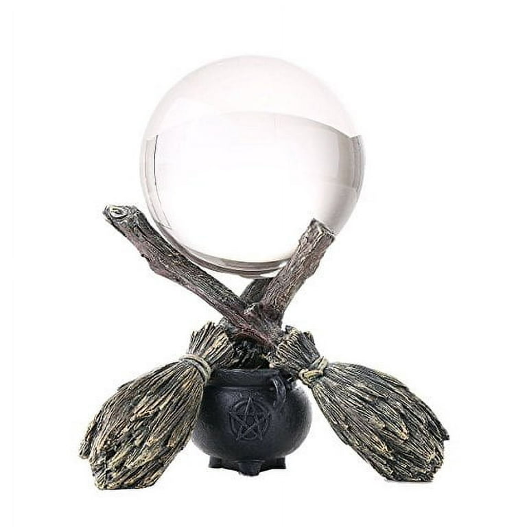 2pcs Stainless Steel Magic Ball Charm, Magic Sphere Witch Ball Crystal  Charm, Mystical Witchcraft Witchy Charms, Jewelry Supplies STL-3349