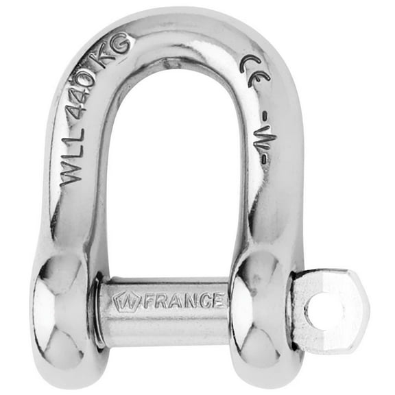 Wichard Captive Pin D Shackle - Diameter 10mm - 13/32" [1405W]