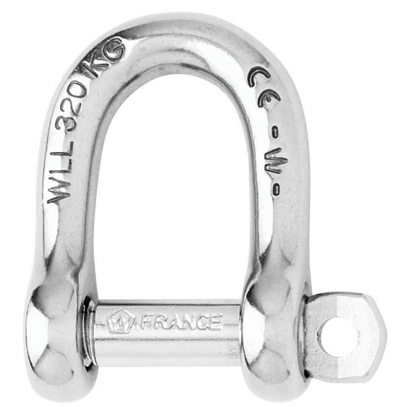 Wichard Self-Locking D Shackle - Diameter 10mm - 13/32" [1205W]