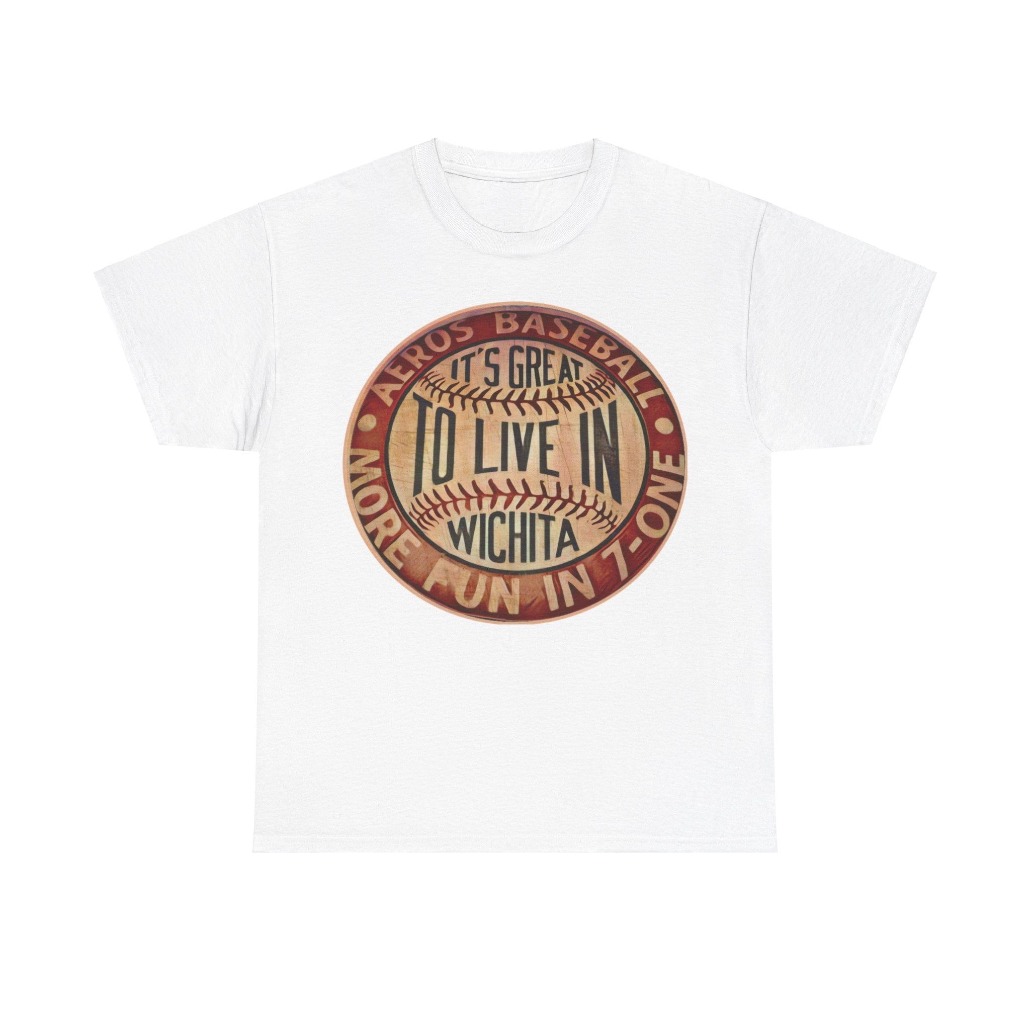 Wichita Aeros Kansas Baseball Team Tshirt