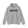 thumbnail image 1 of Wichita Kansas Moving Away Hoodie, Gifts, Hooded Sweatshirt, 1 of 4
