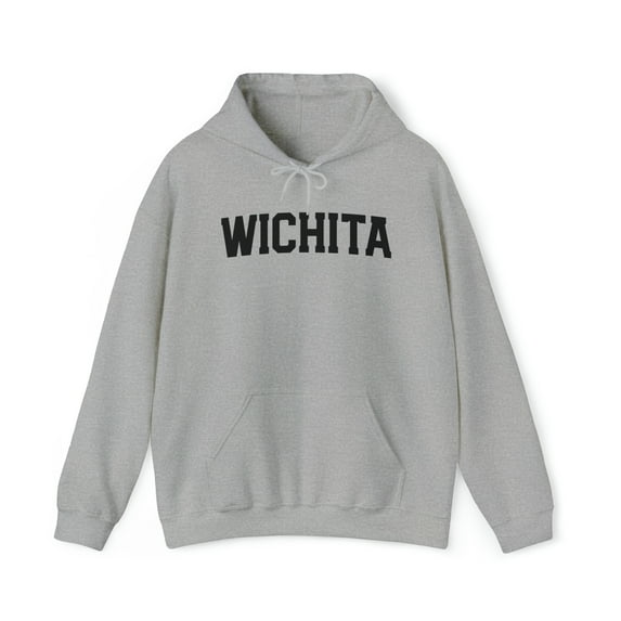 Wichita Kansas Moving Away Hoodie, Gifts, Hooded Sweatshirt