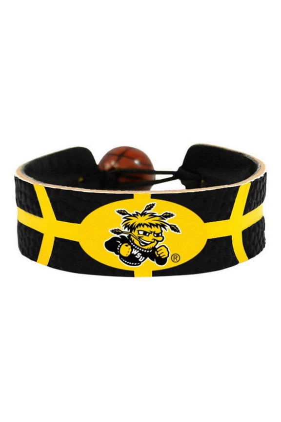 Wichita State Shockers Bracelet Team Color Basketball CO
