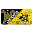 thumbnail image 1 of Wichita State Shockers Metal License Plate, 1 of 8