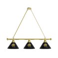 thumbnail image 1 of Wichita State University 3 Shade Billiard Light with Brass Fixture, 1 of 5