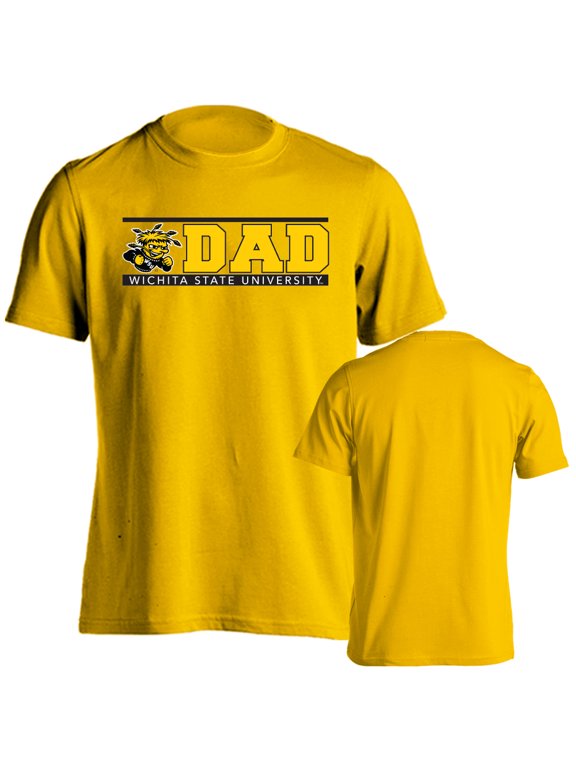 Wichita State University Shockers Dad Proud Parent Short Sleeve T-Shirt