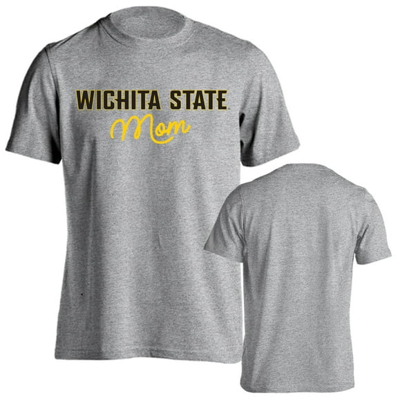 Wichita State University Shockers Mom Proud Parent Short Sleeve T-Shirt