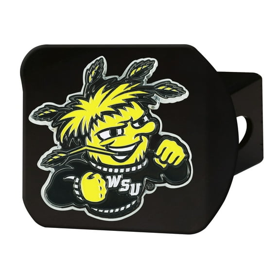 Wichita State UniversityColor Hitch - Black3.4"x4"