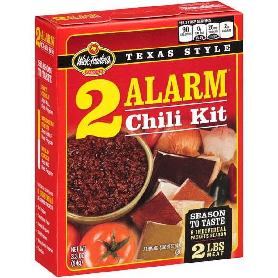 Texas Style 2 Alarm Chili Kit