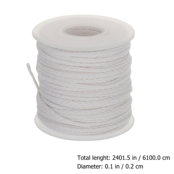 Wick Oilcotton Lamp Wick Tiki Rope String Spools Homemade Rope Keroseneparaffin Round Lamp Burner