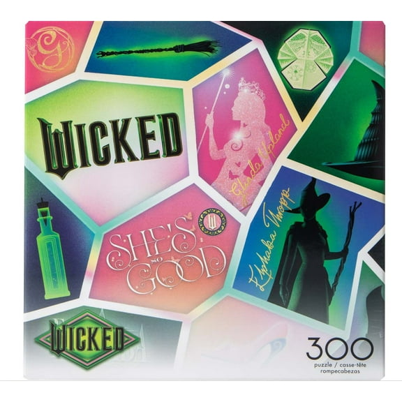 Wicked 300 Piece Puzzle Collage Style by Buffalo Games