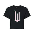 thumbnail image 1 of Wicked - A Story Of Two Halves - Juniors Cropped Graphic T-Shirt, 1 of 5