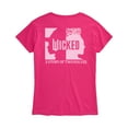 thumbnail image 1 of Wicked - A Story Of Two Halves - Women's Fitted Graphic T-Shirt, 1 of 4