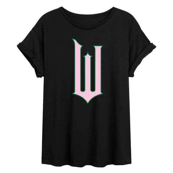 Wicked - A Story Of Two Halves - Women's Oversized Graphic T-Shirt