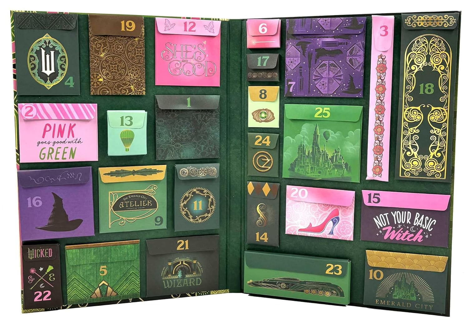 Wicked Advent Calendar 2024 25 Days Christmas Collections Countdown