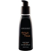Wicked Aqua Heat Water Based Warming Lube 4.0 Oz