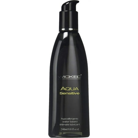Wicked Aqua Sensitive Lubricant | Hypoallergenic Water+Aloe Based Lubricant