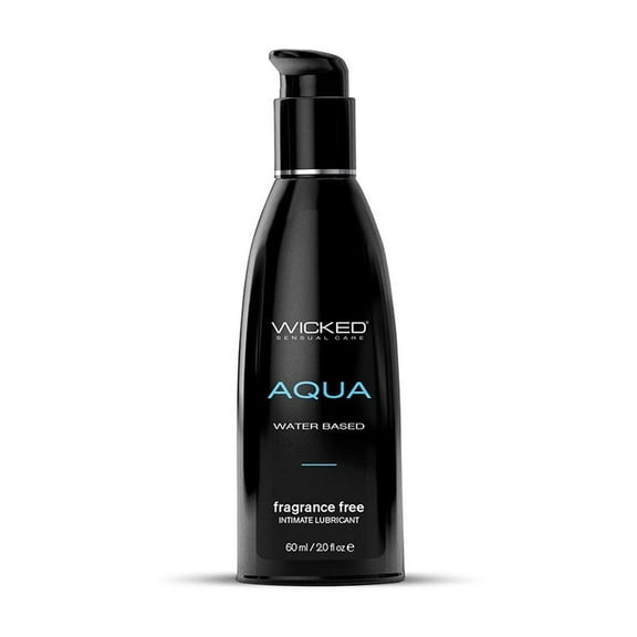 Wicked Aqua Water-Based Lubricant 2 oz.