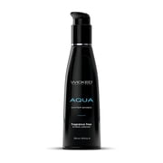 Wicked Aqua Water-Based Lubricant 4 oz.