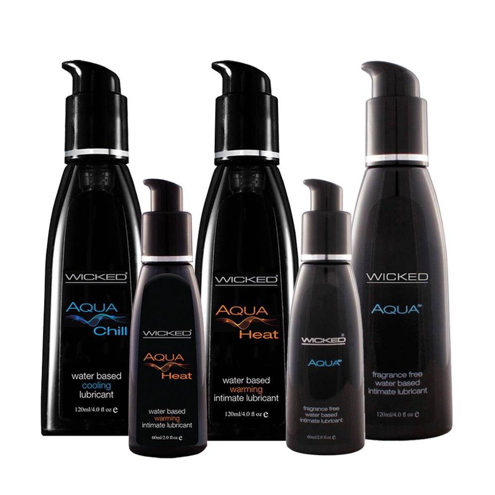 Wicked Sensual Care Aqua Water Based Personal Lubricant, Unscented, 2 oz -  Walmart.com