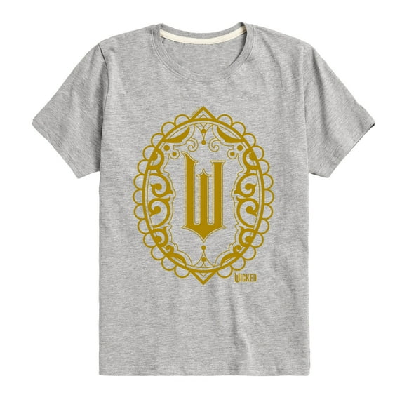 Wicked - Art Deco Logo - Boys Toddler and Youth Short Sleeve Graphic Tee