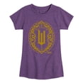 thumbnail image 1 of Wicked - Art Deco Logo - Girls Toddler and Youth Fitted Short Sleeve Graphic Tee, 1 of 5