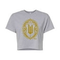 thumbnail image 1 of Wicked - Art Deco Logo - Juniors Cropped Graphic T-Shirt, 1 of 5