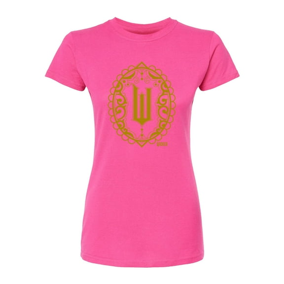 Wicked - Art Deco Logo - Juniors Fitted Graphic T-Shirt