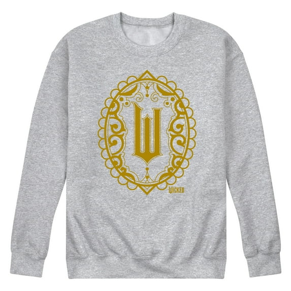 Wicked - Art Deco Logo - Men's Crew Fleece Sweatshirt