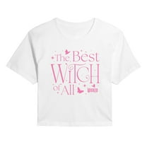 Wicked - Best Witch Of All - Juniors Cropped Graphic T-shirt