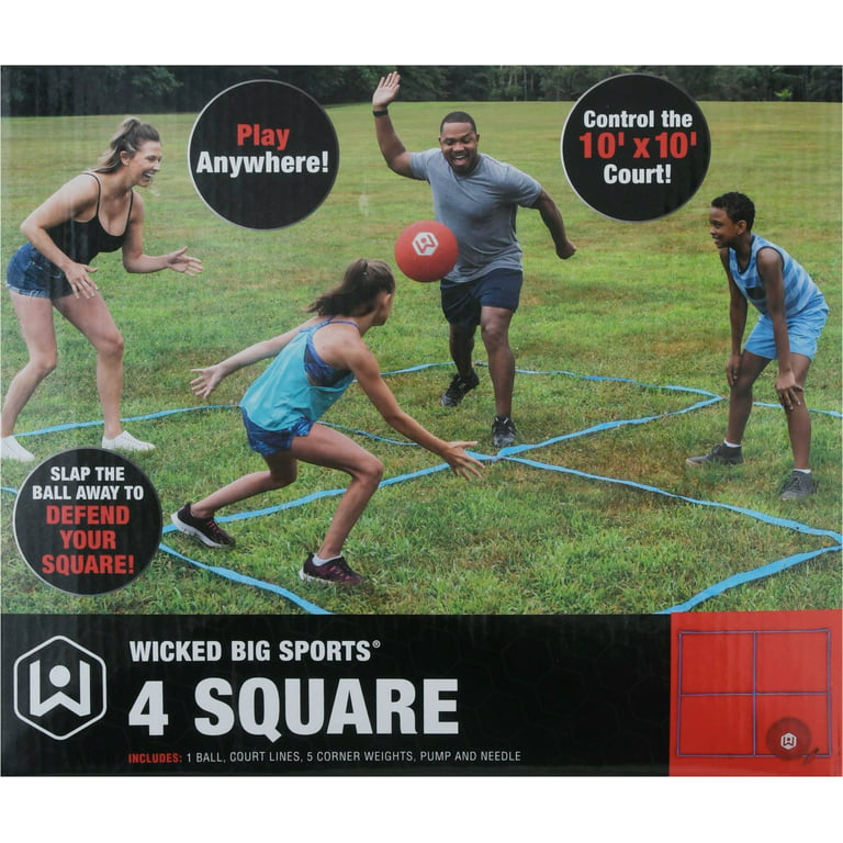 Join this neighbourhood four square game — for adults