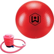 Wicked Big Sports: Oversized 20" Kickball - Red - Giant Inflatable Ball, Bases, Home Plate & Pump Included, Yard Games & Sports, Outdoor Activity