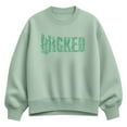 thumbnail image 1 of Wicked -  Branch Logo - Ladies Oversized Fleece Crew Sweatshirt, 1 of 3