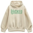 thumbnail image 1 of Wicked -   Branch Logo - Ladies Oversized Fleece Hoodie Sweatshirt, 1 of 3