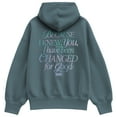 thumbnail image 1 of Wicked - Changed For Good - Ladies Oversized Fleece Hoodie Sweatshirt, 1 of 4