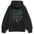 thumbnail image 1 of Wicked - Changed For Good - Ladies Oversized Fleece Hoodie Sweatshirt, 1 of 4