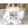thumbnail image 1 of Wicked Changed For Good Sweatshirt, Defy Gravity Broomstick Magic Wand, Wicked 2025 Sweatshirt - Sizes S-5XL ,Art Print JSC, 1 of 6