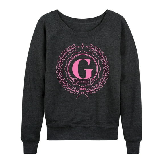 Wicked - Collegiate Glinda - Women's French Terry Long Sleeve Shirt
