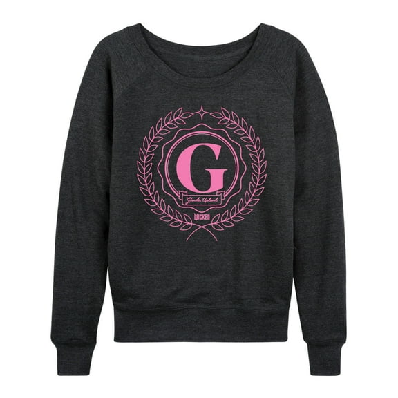 Wicked - Collegiate Glinda - Women's French Terry Long Sleeve Shirt