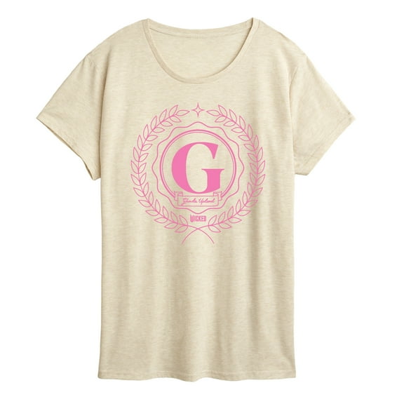 Wicked - Collegiate Glinda - Women's Short Sleeve Graphic T-Shirt